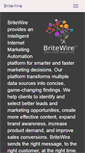 Mobile Screenshot of britewire.com